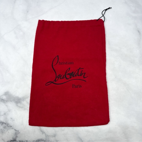 NEW Christian Louboutin Hot Chick Kiss Swarovski Crystal Velvet Pointed Toe Heel - Picture 13 of 16